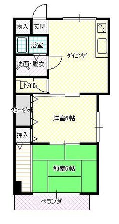 ホープヒルサガラの物件間取画像